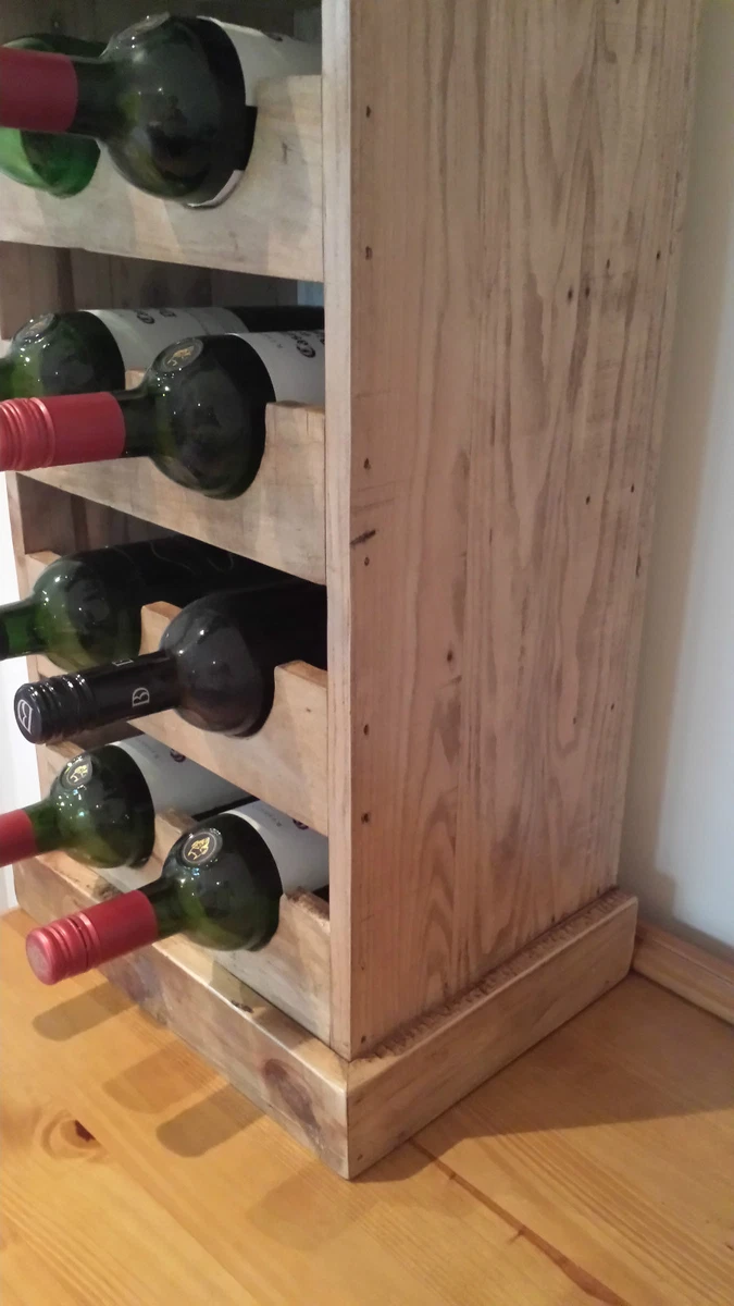 Rustic floor wine rack new arrivals