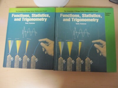 UCSMP Functions, Statistics, and Trigonometry Textbook Set (Student/Teacher Ed.)