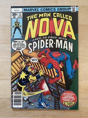 NOVA #12 - FACE TO FACE WITH SPIDER-MAN! MARVEL COMICS, NEW WARRIORS, XANDAR!