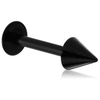 Piercing Labret Blackline Kegelspitze Cone Ohrpiercing Lippe Wange Tragus Helix