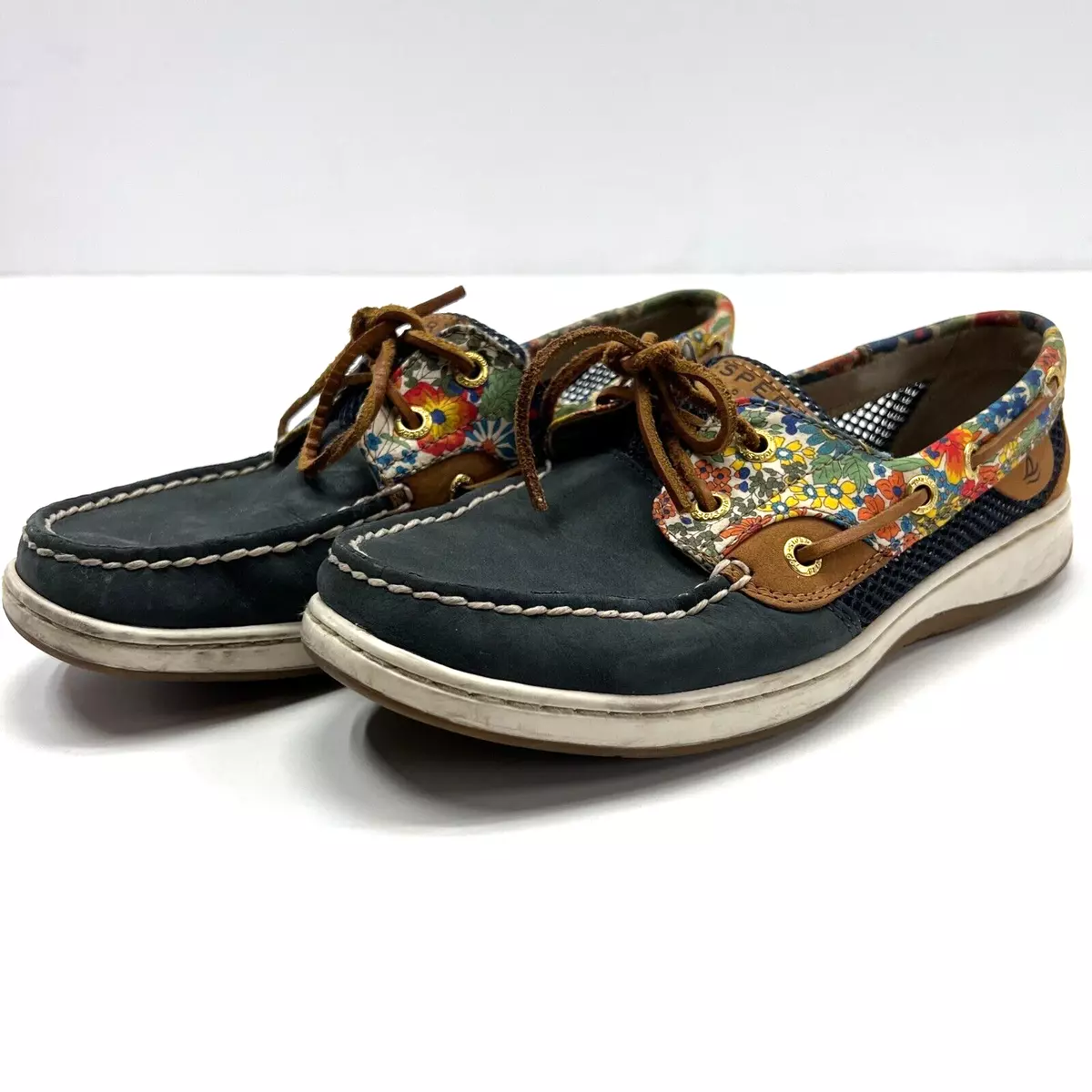 Floral sperrys hotsell