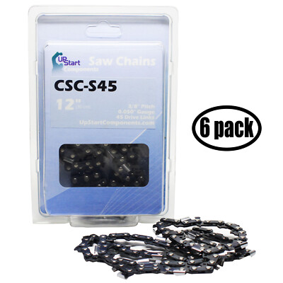 6X 12" Semi Chisel Saw Chain For Echo CS271T Chainsaws - Foto 2