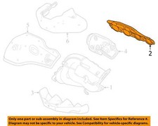 GM OEM 20-24 Corvette Exhaust System Manifold-Exhaust Manifold Gasket 12668562