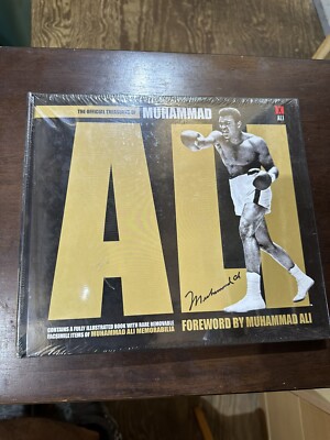 The Official Treasures of Muhammad Ali Hardcover New Sealed