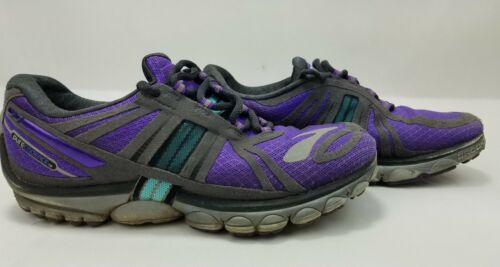 Brooks Pure Cadence 2 Women's Purple Gray Athletic Running Sneakers Shoes 7.5 B - Picture 3 of 10