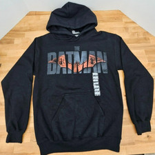 Mens The Batman Hoodie Pullover Top Size Small - New with Tags, Read