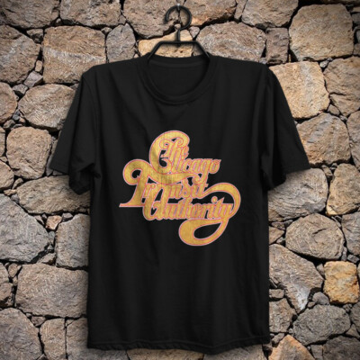 Chicago retro Transit Authority T shirt Terry Kath Robert Lamm Dawayne Bailey