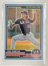 2023 Panini USA Baseball Stars and Stripes Ford Thompson #17