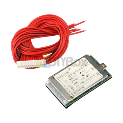 13S Ternary 48V 15A Li-ion Li-ion Battery Protection Board BMS PCB Module DIY