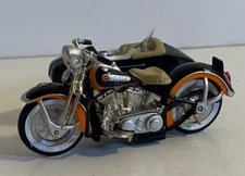 Mattel Hot Wheels Red Line #50892 Harley-Davidson 1948 Pan-Head w/ sidecar & Box