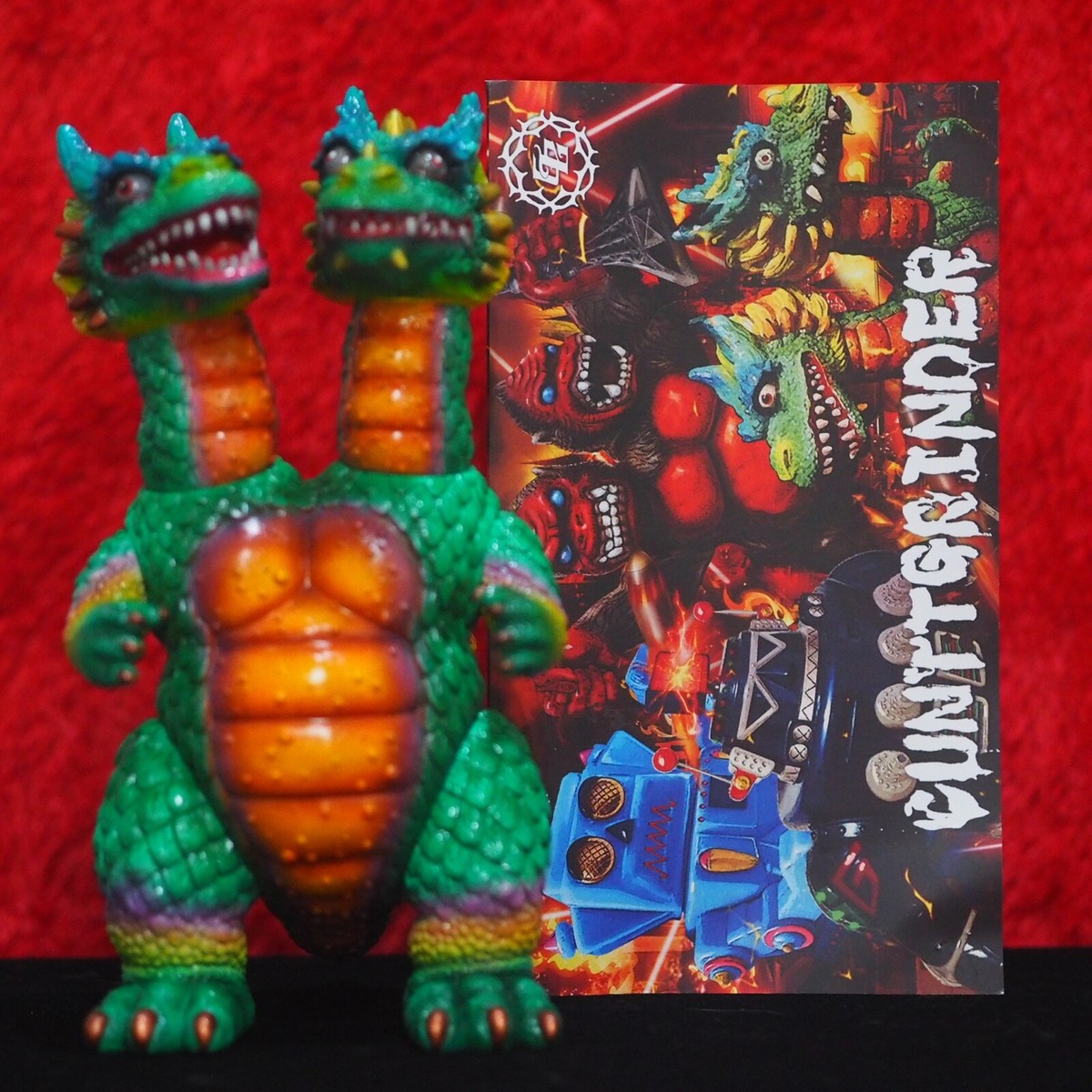 FREAK BABI RED フリーク バビ ソフビ フィギュア Amazon.co.jp
