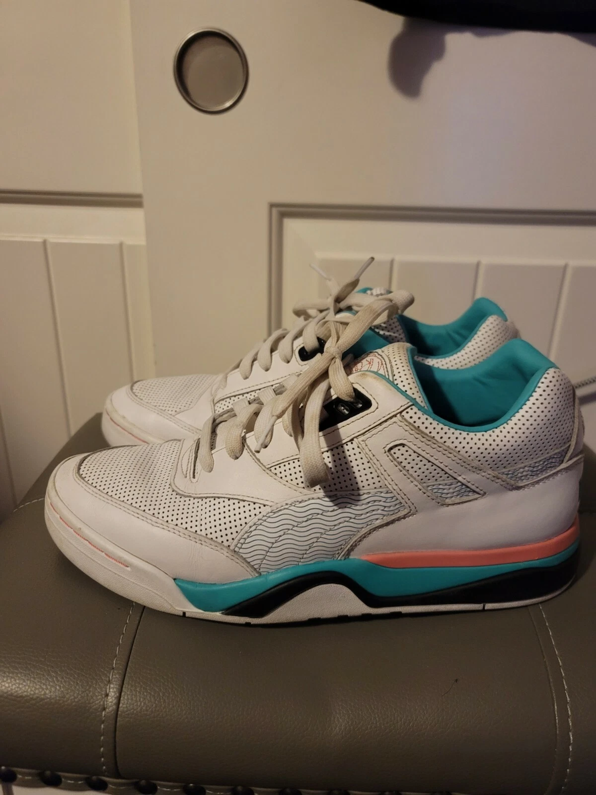 Scarpe da ginnastica Puma Palace Guard Last Dayz da uomo casual bianche