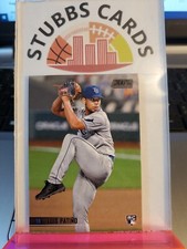 2021 Topps Stadium Club Black Foil #151 Luis Patino - Tampa Bay Rays RC