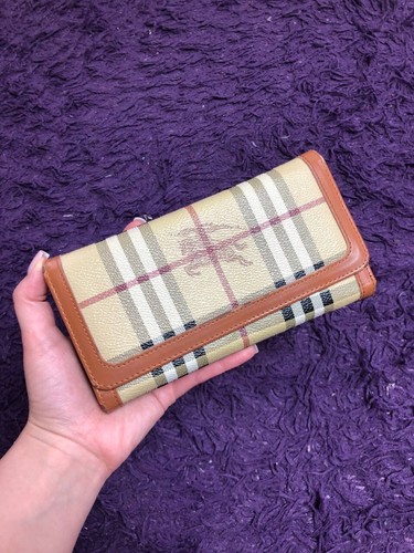 Burberry Wallet Nova Check Canvas Leather - Picture 5 of 24