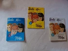 Barbie Ken Midge Vintage Booklet set of 3 1962 Original Japan Complete Minty