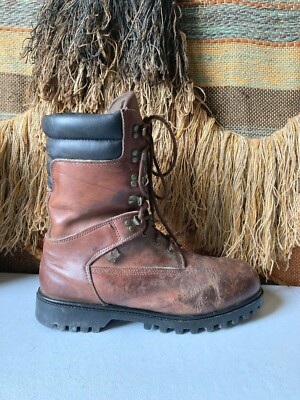 Red Head Mens Brown Leather Lace Up Hiking Boot SZ 13 W  display picture 3