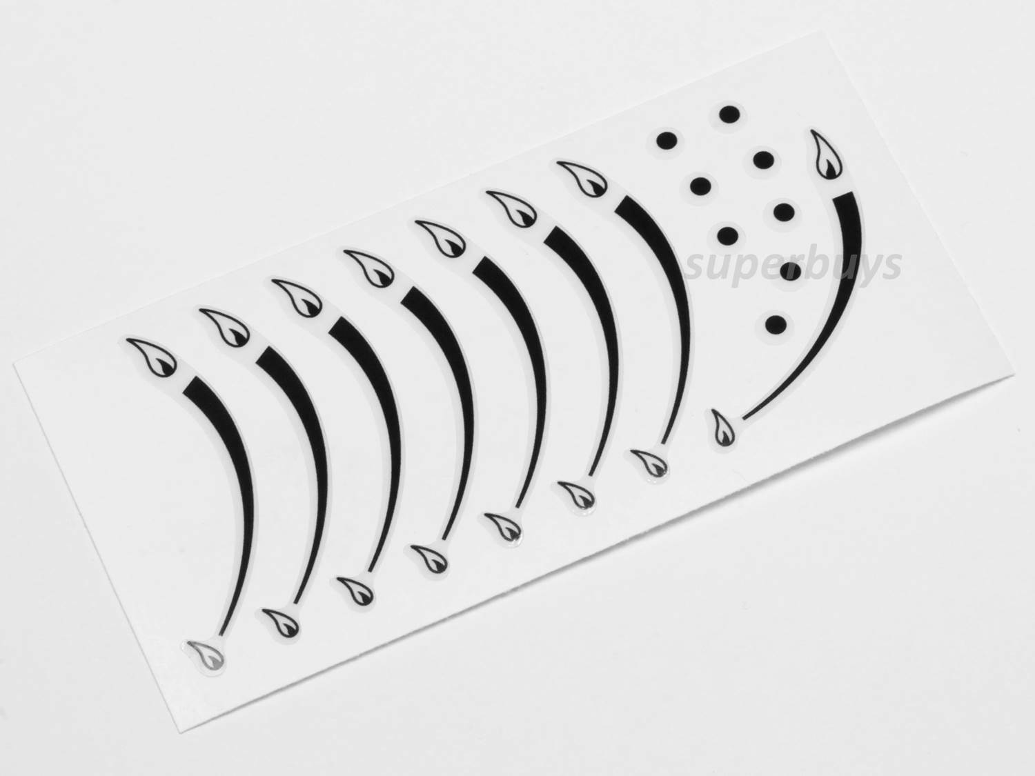 8 Flame Gas Hob Symbol Adhesive Oven Stove Knob Switch Range Sticker