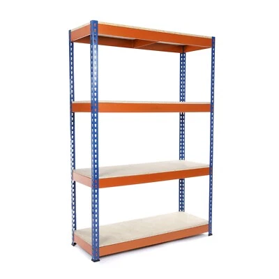Extra Heavy Duty Racking Shelving Unit 4 Tiers 400KG UDL per Shelf