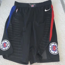 Nike Clippers Team Issued Shorts Men's XL Length +2 Vaporknit Swingman Game