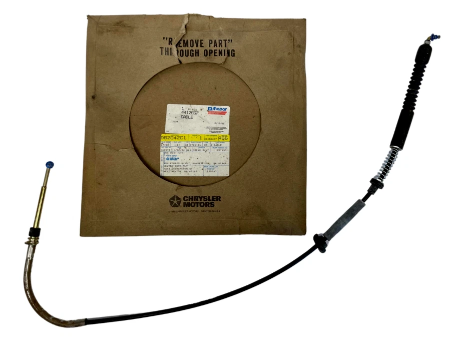 1984-1990 Plymouth Dodge Aries Automatic Transmission Shifter Cable 4412657 NOS. - Image 2 of 4