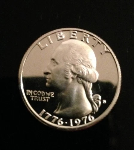 1976-S 25C Silver DC (Proof) Washington Quarter Pristine Drummer Boy SILVER