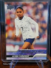 2024 ALYSSA THOMPSON UPPER DECK GOODWIN CHAMPIONS #YG-6 YOUNG GUNS!!