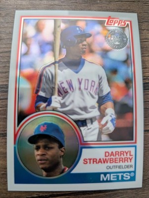 DARRYL STRAWBERRY 2018 Topps Chrome 1983 Refractor 35th Anniversary #71 Card PWE