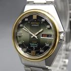 Vintage Overhauled [Near MINT] SEIKO Vanac Special 5246-6030 35mm AT Men's Watch