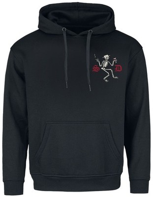 Social Distortion Kapuzenpullover Herren Skelly Banner schwarz Band-Merch, Bands