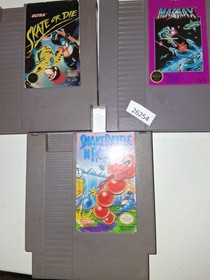 Nintendo games Snake Rattle N  Roll, Magmax, Skate or Die NES  bc15 26254