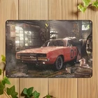 Duke of Hazzard Vintage Tin Metal Signs Home Décor 8x12 Retro Wall for Garage, B