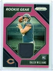 🔥 2024 Panini Prizm Caleb Williams RC Rookie Gear Pink Prizm Rookie Patch Bears