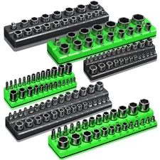 Magnetic Socket Organizer Holder Set For Tool Box Drawer, Toolbox Organization I