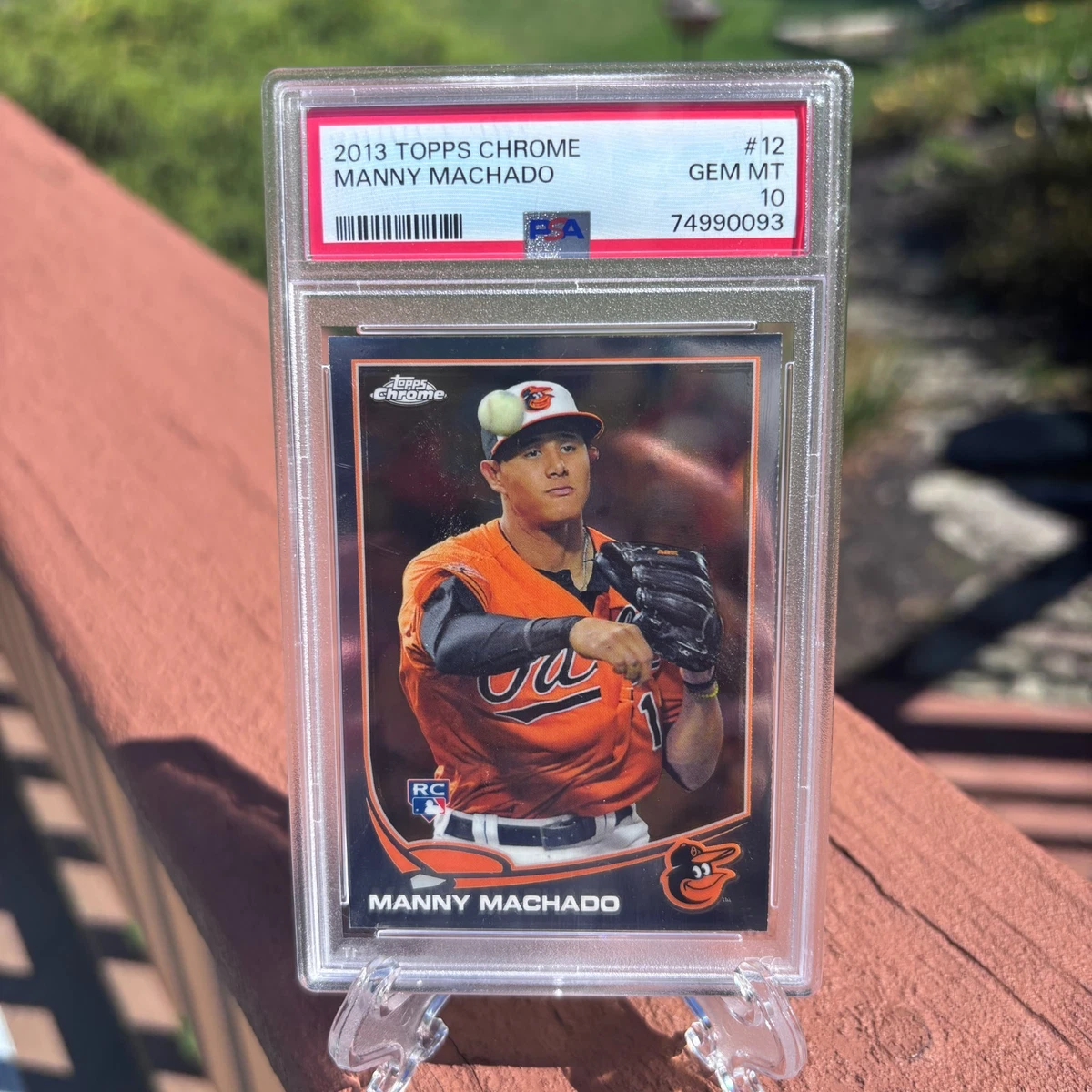 Manny Machado 10 Graded Baseball Sports Trading Cards