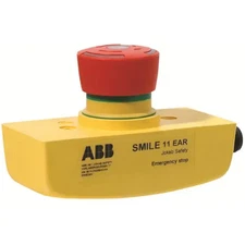1PC ABB JOKAB SAFETY 2TLA030051R0100 Emergency Stop Button, 2NC, LED Indication