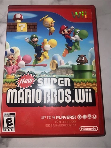 New Super Mario Bros - Nintendo Wii (World Edition) (Original Version