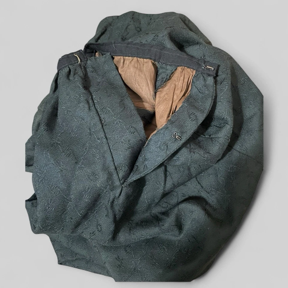 Antique Victorian Edwardian Teen Girl’s Walking Skirt Early 1900’s FLAWS - Image 3 of 4