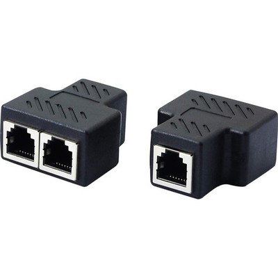 Telefonbuchsen-Splitter RJ11 Buchse auf Buchsen Koppler Adapter Verlängerung ...