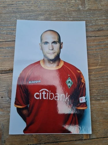 3rd WERDER BREMEN PHOTO CHRISTIAN VANDER SEASON????  UNSIGNED