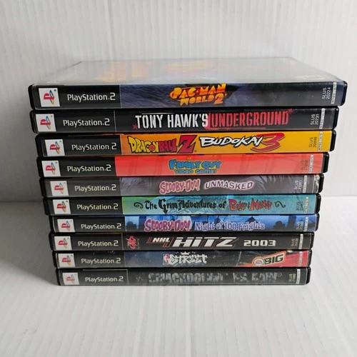 PS2 Games - Dragonball Z Budokai 3, WWE Smackdown Vs Raw -- Read Description