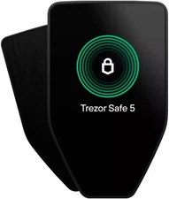 Trezor - Safe 5 - Passphrase & Secure Element Crypto Hardware Wallet with Tou...