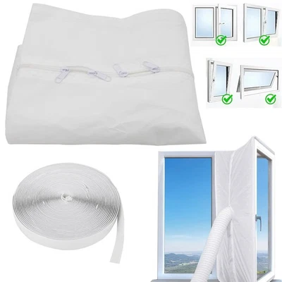 MARKENLOS Schlauchadapter Abluftschlauch Adapter Fensterabdichtung For Mobile Klimaanlagen