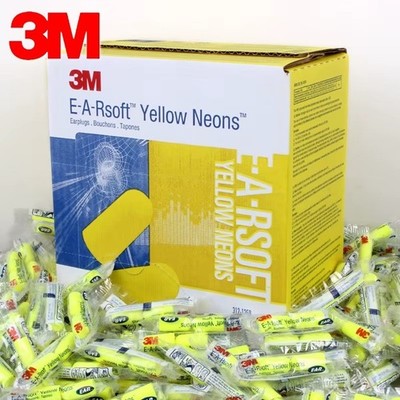 3M EAR Classic Schaumstoff Ohrstöpsel, Schlafmittel, SNR 31dB werkseitig versiegelt 100 % hygienisch