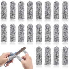 Cut Resistant Finger Cots Protector, Finger Sleeve Protectors Reusable Covers