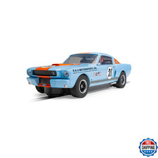 Scalextric C4570 Shelby GT350 - Gulf Edition Slot car Racing