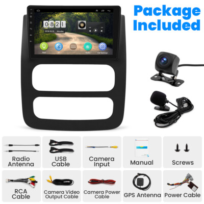 For 2003-05 Dodge RAM 1500 2500 3500 Truck Car Stereo Radio 9'' Android 13 GPS FM