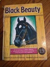 Vintage Book Black Beauty Hardcover Anna Sewell/ Phoebe Erickson 1949 