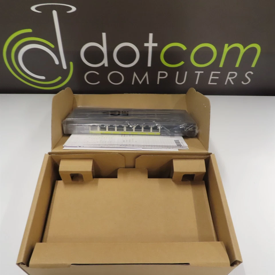 Netgear Prosafe GS110TP-200NAS 8x Gig POE, 2x Fiber  - Image 4 of 4