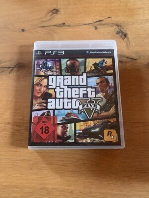Grand Theft Auto V (Sony PlayStation 3, 2013) +Map