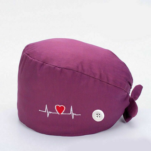 Unisex Nurse Doctor Hat Surgical Scrub Cap Medical Dentist Teeth Dental Cap UK - Picture 23 of 111